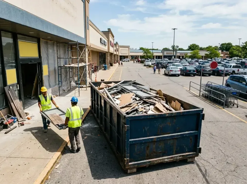 retail-store-renovation-debris-003 — frequently asked questions, Roll-off Dumpster Rentals in Sharon, PA
